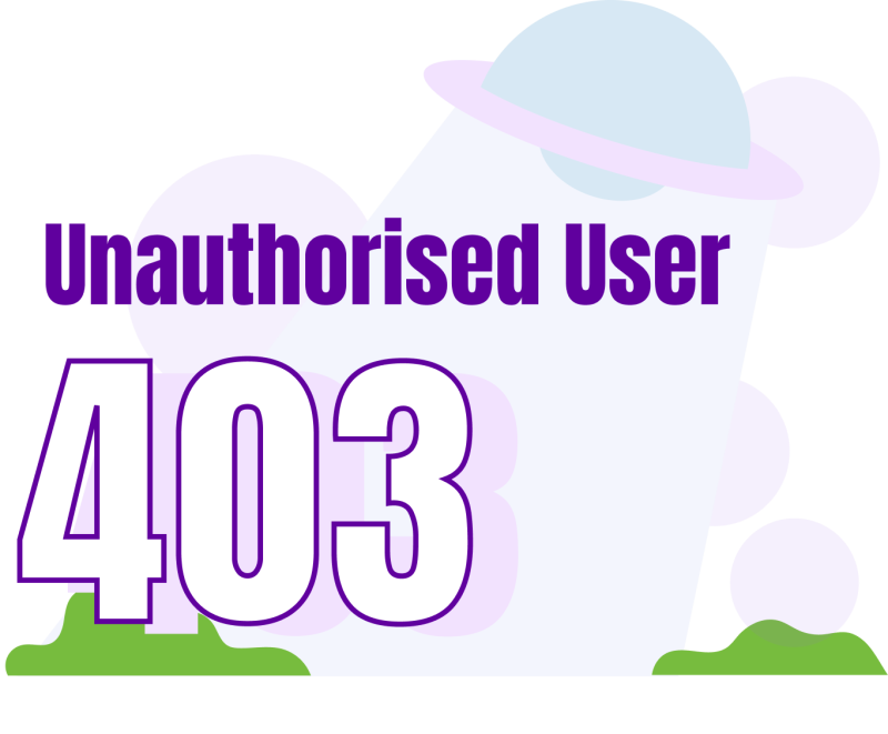 403 - unauthorised user